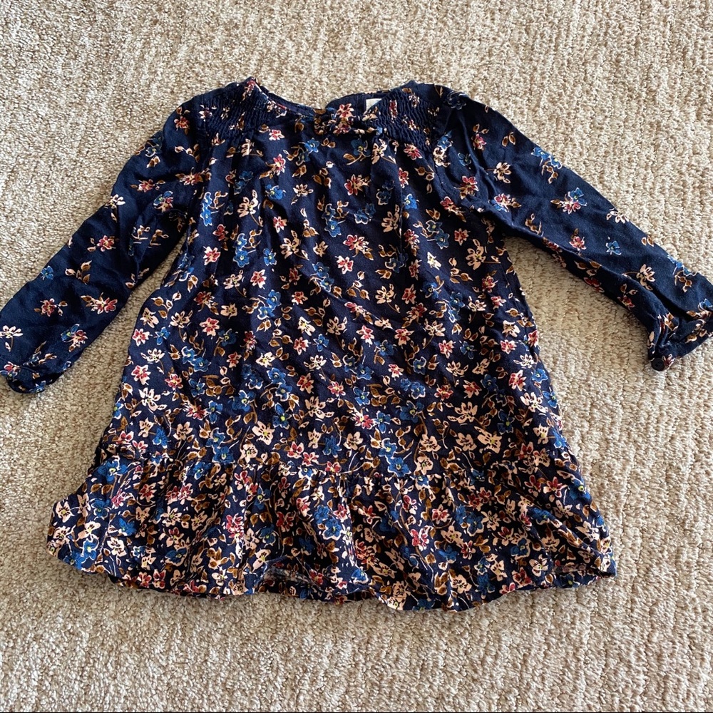Zara BabyGirl Collection casual long sleeve dress